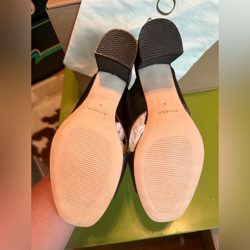 Nisolo Carina Cross Strap Mule, NWT, size 9 - Picture 7 of 8